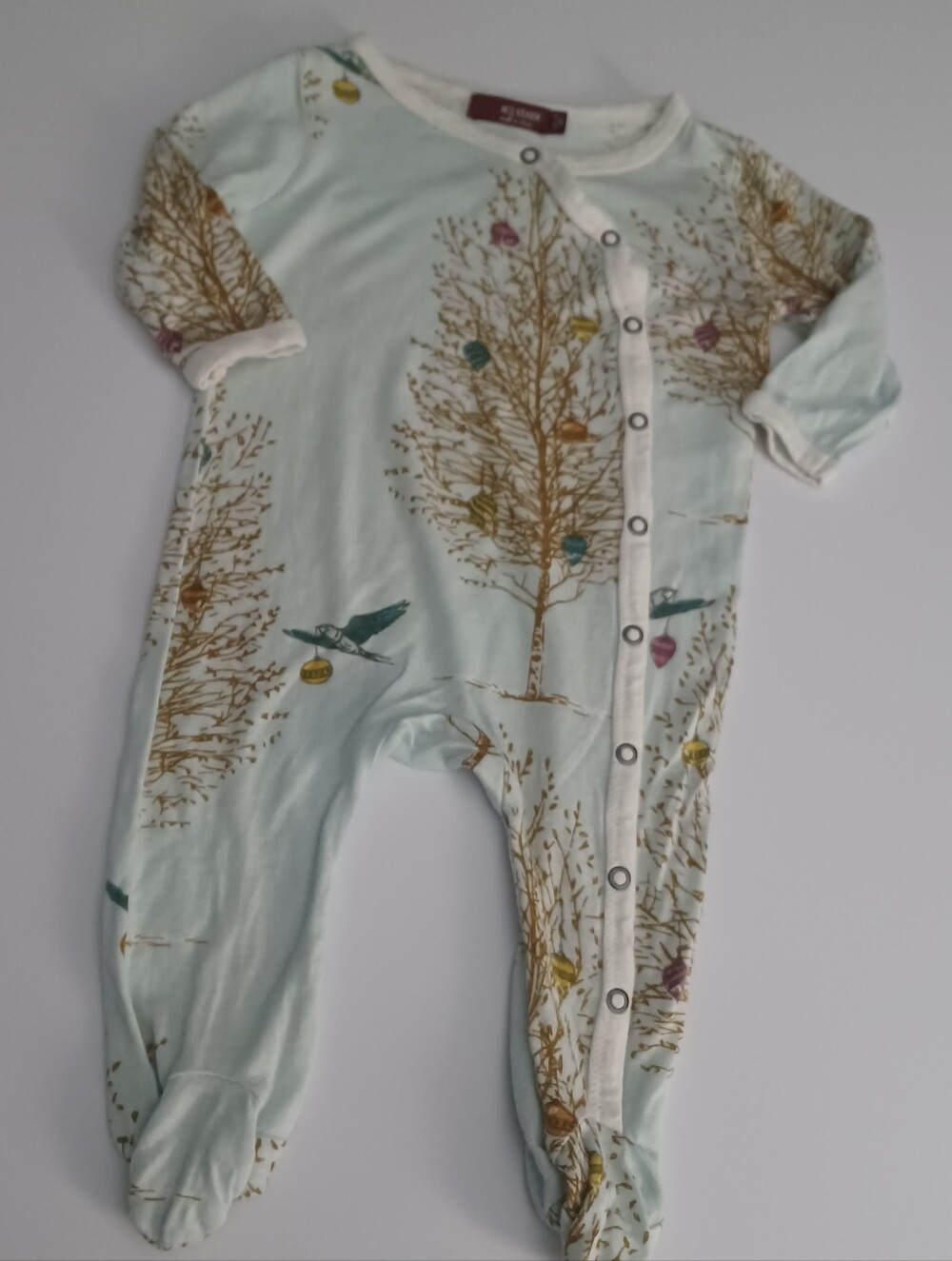 Milkbarn Milk Barn Boutique Holiday Sleeper Sz 0/3